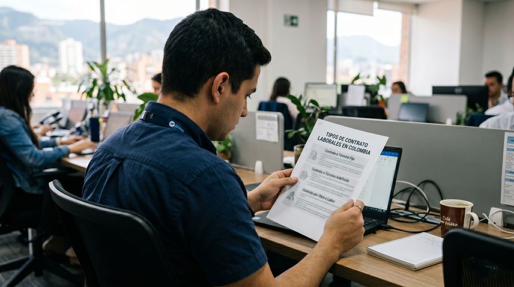 Tipos de Contratos Laborales en Colombia 2026
